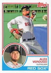 2021 Topps Archives Base Set Alex Verdugo #162 card