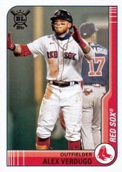 2021 Topps Big League Base Set Alex Verdugo #168 card