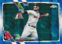 2021 Topps Chrome Sapphire Edition Base Set Alex Verdugo #214 card