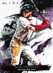 2021 Topps Inception Base Set Alex Verdugo #100 card