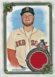 2023 Topps Allen & Ginter Relics (Pattern A) Alex Verdugo #AGRA-AV card