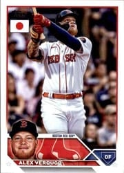 2023 Topps Japan Edition Base Set Alex Verdugo #152 card