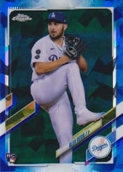2021 Topps Chrome Update Sapphire Edition Base Set Alex Vesia #US70