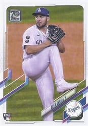 2021 Topps Update Base Set Alex Vesia #US70 card