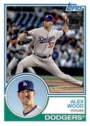 2018 Topps 1983 Topps Baseball 35th Anniversary Alex Wood #83-20 card