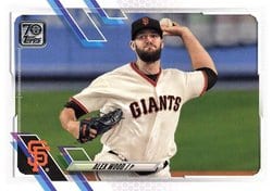 2021 Topps Base Set Alex Wood #643 card