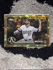 2024 Topps Chrome Update Sapphire Edition Base Set Alex Wood #USCS276 card