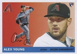 2020 Topps Archives Base Set Alex Young #61 card