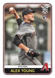 2020 Topps Big League Base Set Alex Young #24 card