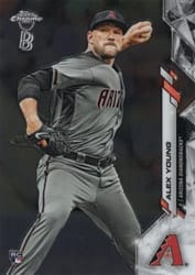 2020 Topps Chrome Ben Baller Edition Base Set Alex Young #115 card
