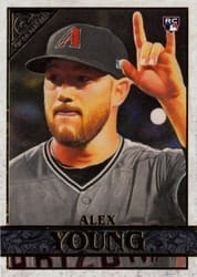 2020 Topps Gallery Base Set Alex Young #74 card