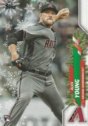 2020 Topps Holiday Base Set Alex Young #HW163 card