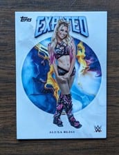 2025 Topps Exalted WWE Wrestling Exalted Relics Alexa Bliss #ER-ABS card