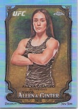 2026 Topps Chrome UFC Allen And Ginter Alexa Grasso Refractor #AG-28 card