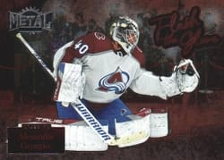 2022-23 SkyBox Metal Universe Flash the Glove Alexandar Georgiev #FL-14 card