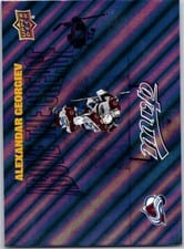2024-25 Upper Deck MVP Above the Crease Alexandar Georgiev #AC-1 card