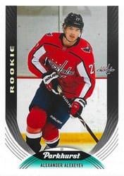 2020-21 Parkhurst Base Set Alexander Alexeyev #289 card