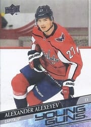 2020-21 Upper Deck Base Set Alexander Alexeyev #203 card