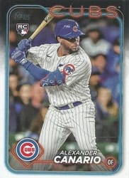 2024 Topps Base Set Alexander Canario #452 card