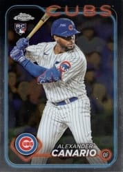 2024 Topps Chrome Base Set Alexander Canario #174 card