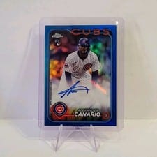 2024 Topps Chrome Update Autographs Alexander Canario #AC-AC card