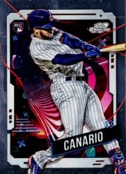 2024 Topps Cosmic Chrome Base Set Alexander Canario #151 card