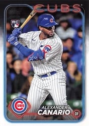 2024 Topps Japan Edition Base Set Alexander Canario #140 card