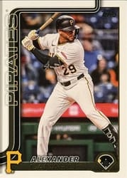 2025 Topps Update Base Set Alexander Canario #US204 card