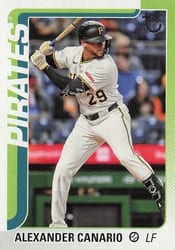 2025 Topps Update Base Set Alexander Canario #US204 card