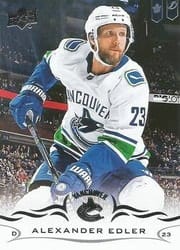 2018-19 Upper Deck Base Set Alexander Edler #173 card