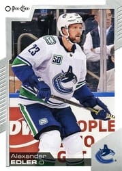2020-21 O-Pee-Chee Base Set Alexander Edler #378 card