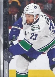 2020-21 Upper Deck Base Set Alexander Edler #424 card