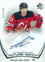 2021-22 SP Authentic Base Set Alexander Holtz #151 card