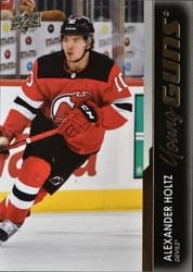 2021-22 Upper Deck Base Set Alexander Holtz #701 card