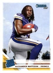 2019 Donruss Base Set Alexander Mattison #331 card