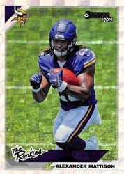2019 Donruss The Rookies Alexander Mattison #TR-31 card