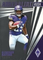 2019 Panini Phoenix Adrenaline Rush Alexander Mattison #5 card