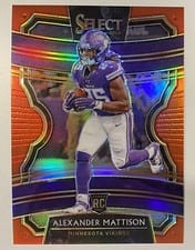 2019 Panini Select Alexander Mattison #64 card