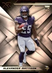 2019 Panini XR Base Set Alexander Mattison #134 card