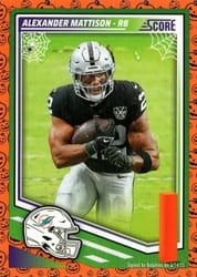 2025 Score-A-Treat Base Set Alexander Mattison #112 card