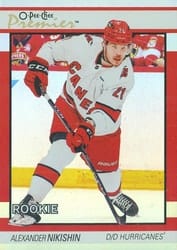 2025-26 O-Pee-Chee OPC Premier Alexander Nikishin #P-86 card