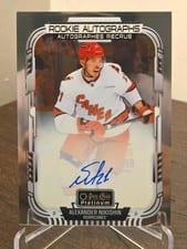 2025-26 O-Pee-Chee Platinum Rookie Autographs Alexander Nikishin #R-AN card