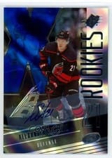 2025-26 SPx Blue Autograph Parallel - Rookies Alexander Nikishin #F-AN card