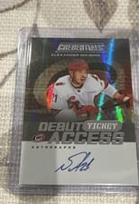 2025-26 Upper Deck Credentials Debut Ticket Access Autographs Alexander Nikishin #DTA-AN card