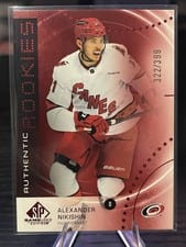 2025 SP Game Used Authentic Rookies Alexander Nikishin #AR-AN card