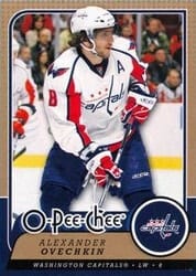 2008-09 O-Pee-Chee Base Set Alexander Ovechkin #278 card
