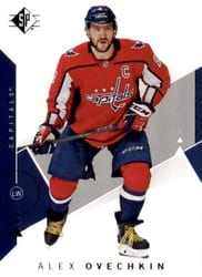 2018-19 SP Base Set Alexander Ovechkin #1 card