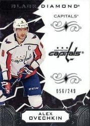 2018-19 Upper Deck Black Diamond Base Set Alexander Ovechkin #BDB-AO card