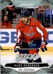 2019-20 Upper Deck MVP Base Set Alexander Ovechkin #218 card