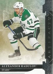 2019-20 Upper Deck Artifacts Base Set Alexander Radulov #39 card